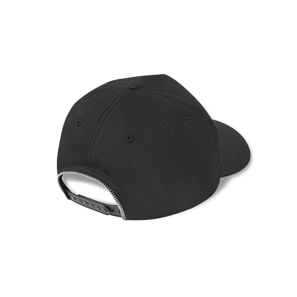 Première Zip Snapback Cap - Black