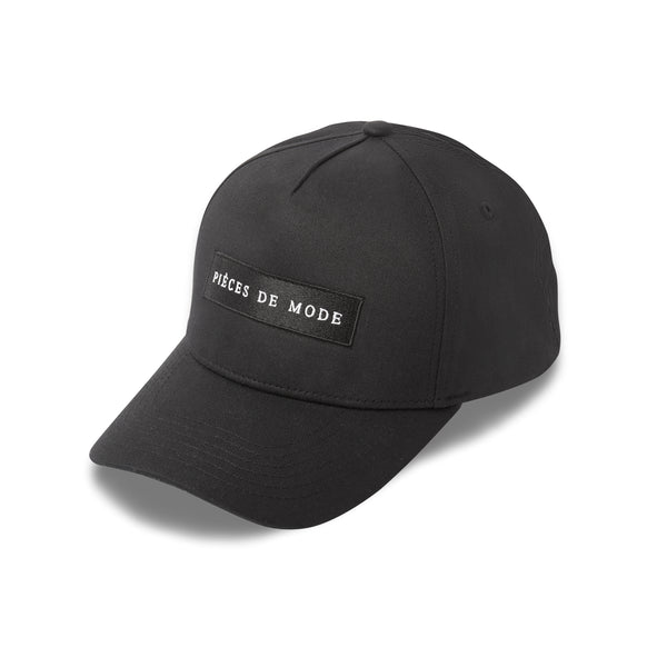 Première Zip Snapback Cap - Black