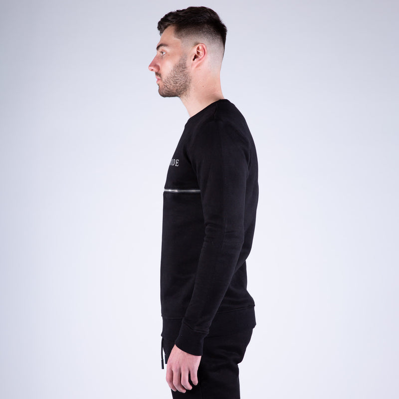 Première Zip Sweatshirt - Black