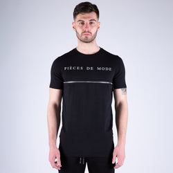 Première Zip T-Shirt - Black