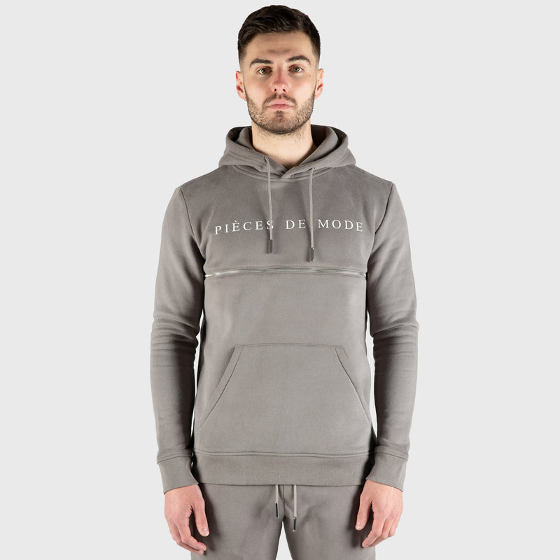 Première Zip Hoodie - Smoke Grey