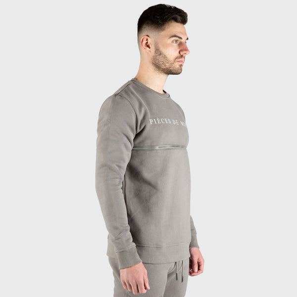 Première Zip Sweatshirt - Smoke Grey