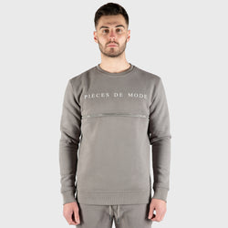 Première Zip Sweatshirt - Smoke Grey