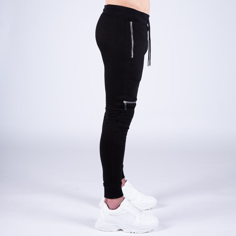 Première Zip Sweatpant - Black